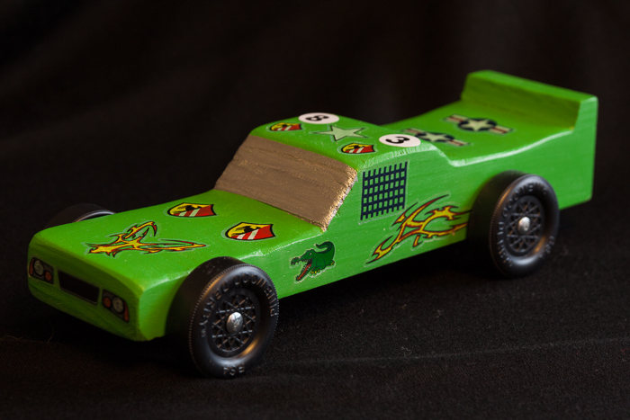 Nate's Pinewood Derby Car 2014