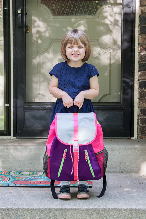  Lily, 4, starting her second year of preschool.